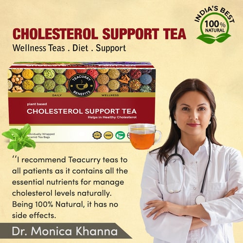 recommended by doctors for herbal tea for cholesterol