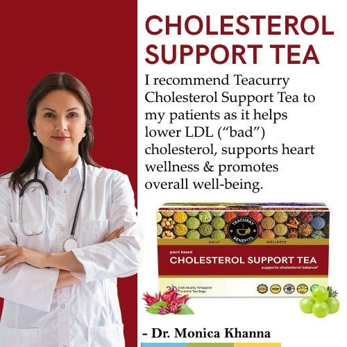 Teacurry Cholesterol Support Tea Doctor Recommends