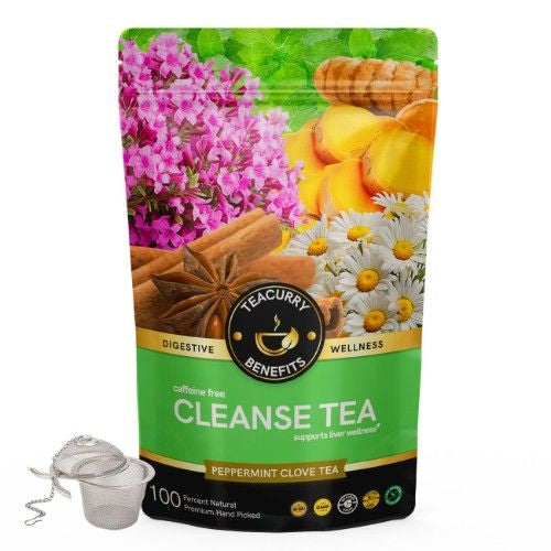 Teacurry Liver Cleanse Tea Pouch with Infuser