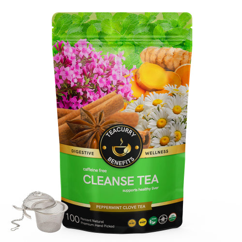 Teacurry Cleanse Tea Pouch with Infuser