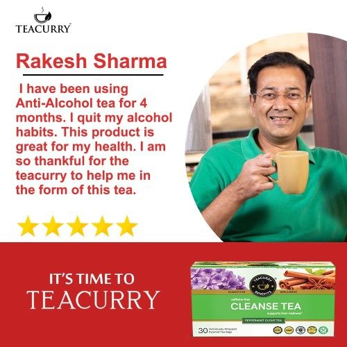 Teacurry Liver Clenase Tea Testimonial Image