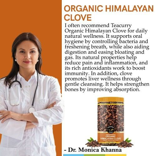 Teacurry Premium Organic Himalayan Clove Doctors Recommends 