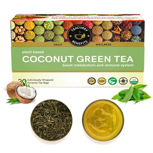 Teacurry Coconut Green Tea