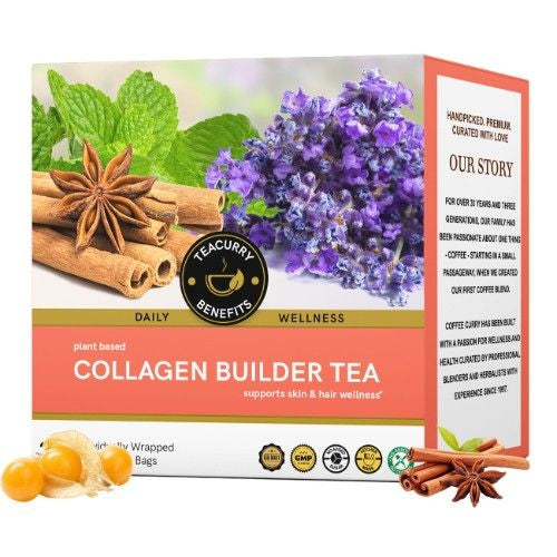 Teacurry Collagen Builder Tea 3D Box