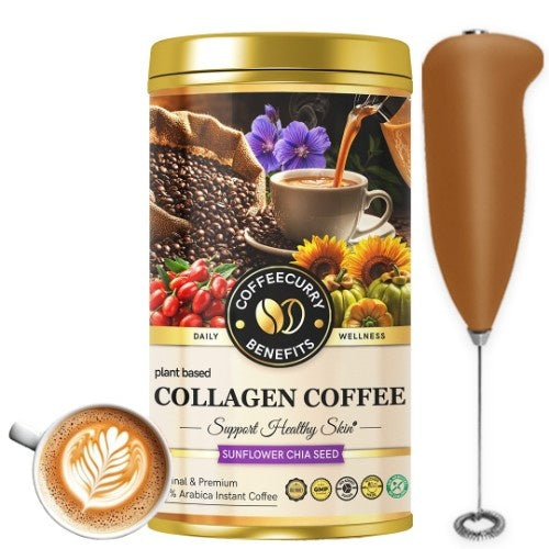 Coffeecurry Collagen Coffee Doctor with Frother 