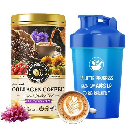 Coffeecurry Collagen Coffee Doctor with Shaker 