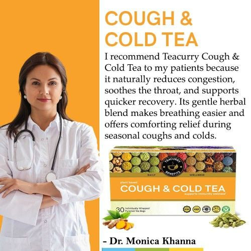 Teacurry Cough and Cold Tea Doctor Recommends