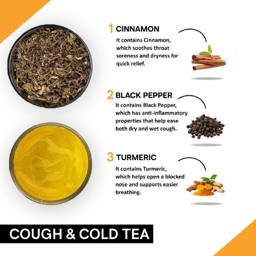 Teacurry Cough and Cold Tea Ingredients