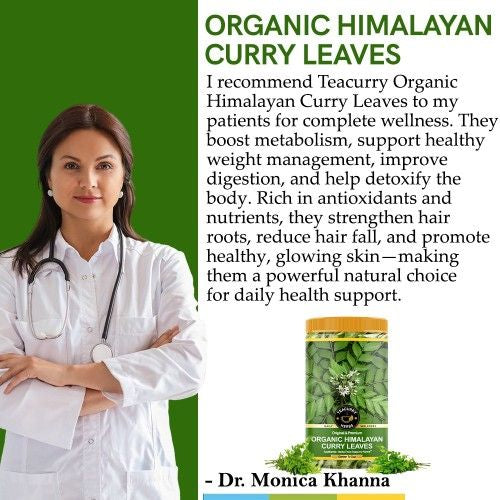 Organic Himalayan Curry Leaves Doctors Recommends 