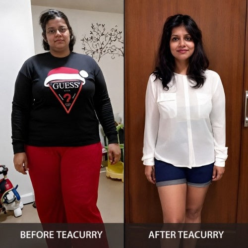Teacurry Slimming Tea Before After 