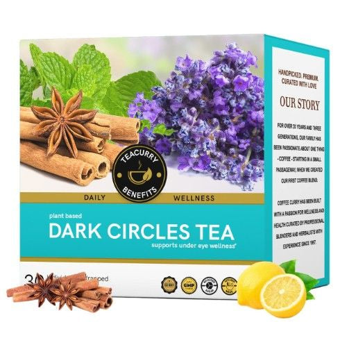 Teacurry Dark Circles Tea 3D Box