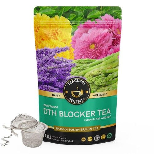 Teacurry DHT Blocker Tea Pouch with Infuser