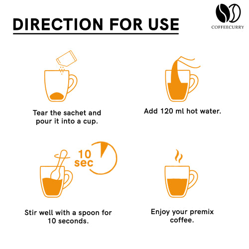 Teacurry mango coffee premix direction for use
