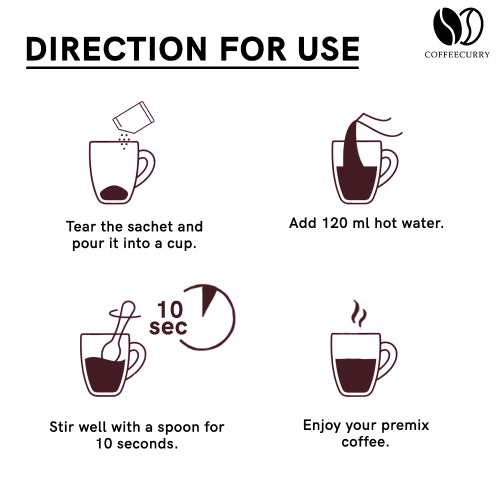 Teacurry cocoa coffee direction for use