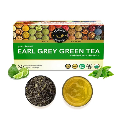 Teacurry Earl Grey Green Tea