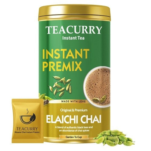 Elaichi Instant Tea Premix - Premium Cardamom Premix Tea ready in 10 Sec | With Real Elaichi