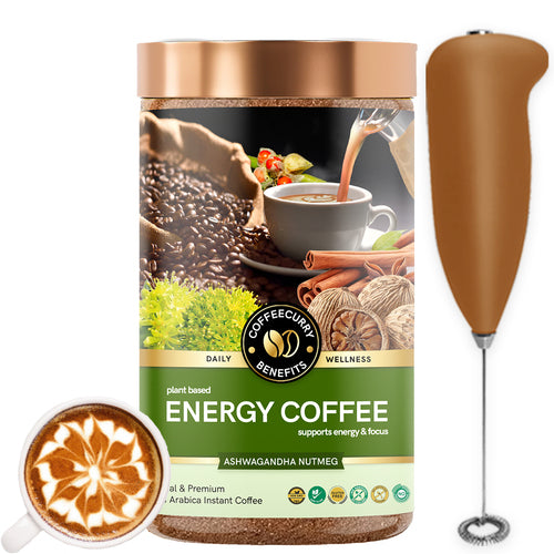 coffeecurry smart energy coffee with frother