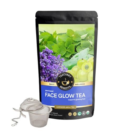 Teacurry Face Glow tea - with infuser 