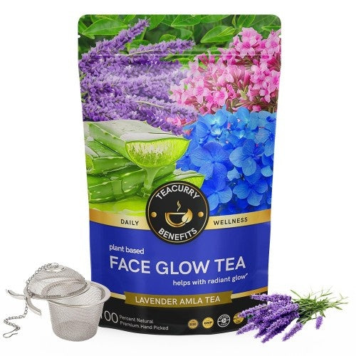 Teacurry Face Glow Tea Pouch with Infuser