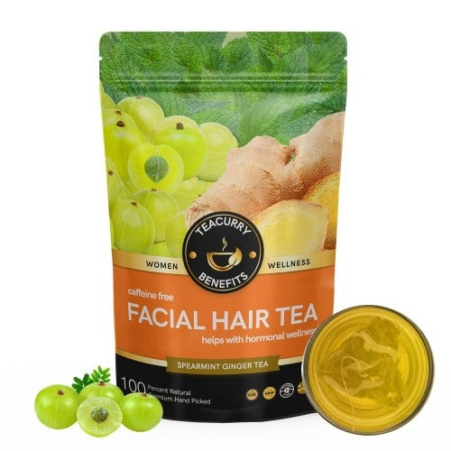 Teacurry Facial Hair Removal Tea Pouch 