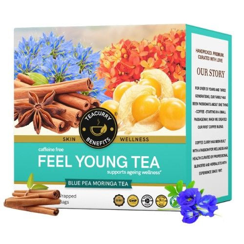 Teacurry Feel Young Tea 3D Box