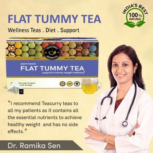 Teacurry Flat Tummy Tea Doctor Recommends