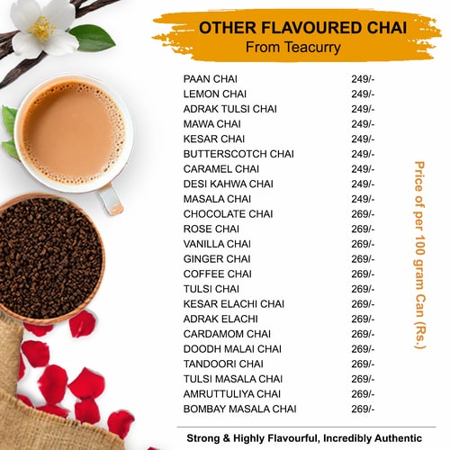 Teacurry other flavored chai