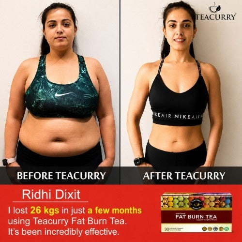 Ridhi Dixit Honest Review of Teacurry Fat Burn Tea 