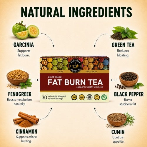 Ingredients of Teacurry Fat Burn Tea