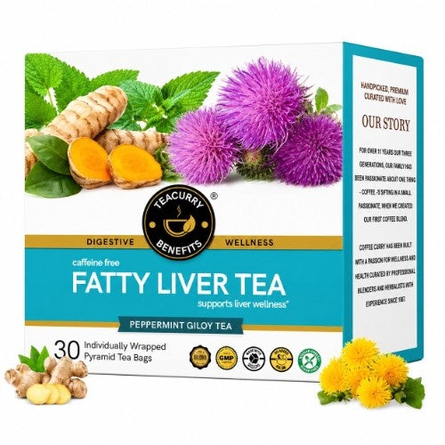 Teacurry Fatty Liver Tea Box 