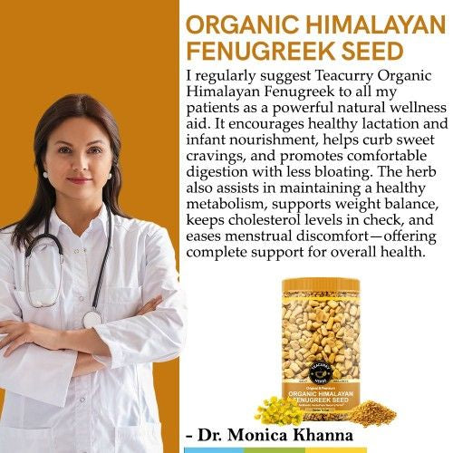 Organic Himalayan Fenugreek Seed Doctor Recommends 