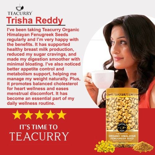 Organic Himalayan Fenugreek Seed Testimonial 