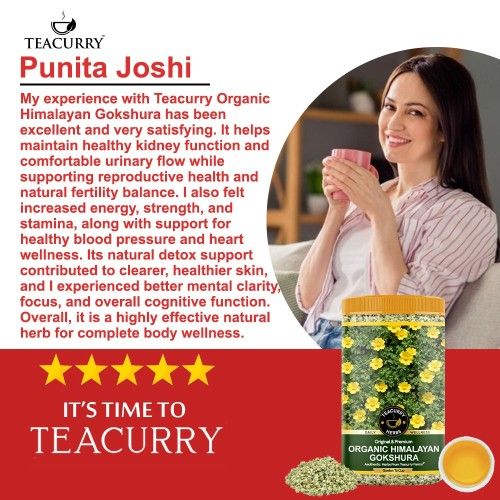 Organic Himalayan Gokshura Testimonial 