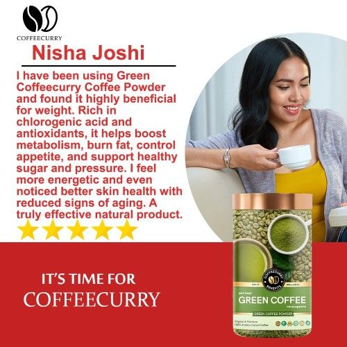 Coffeecurry Green Coffee Powder Customers Feedback