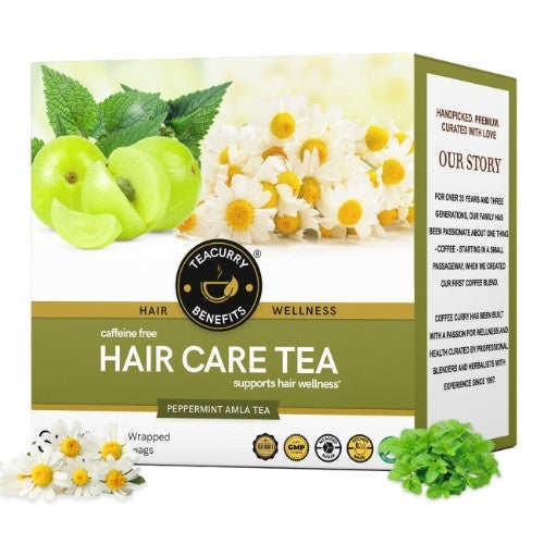 Teacurry Hair Care Tea 3D Box