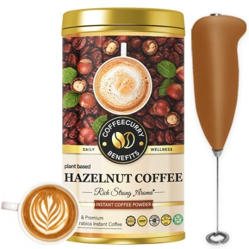 Coffeecurry Hazelnut Instant Coffee Powder Main Image 