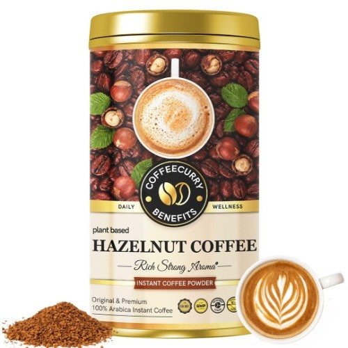 Coffeecurry Hazelnut Instant Coffee Powder Main Image 