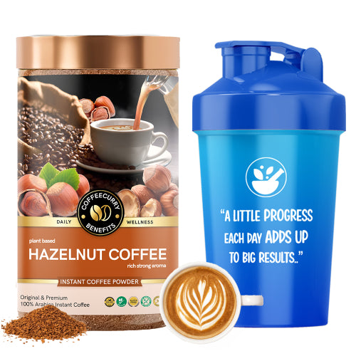 Teacurry Hazelnut Coffee with Shaker