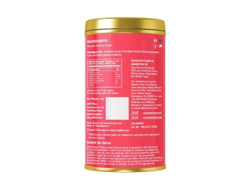 Teacurry Hibiscus Tea Back Image