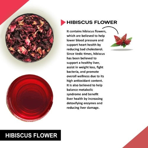 Teacurry Hibiscus Flower Tea Ingredients