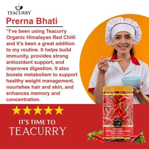 Organic Himalayan Red Chilli Testimonial