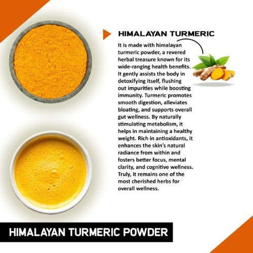 Himalayan Turmeric Powder (Wild Turmeric) - Pure Gold for Wellness and Taste