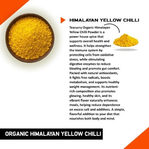 Organic Himalayan Yellow Chilli Powder Ingredients 