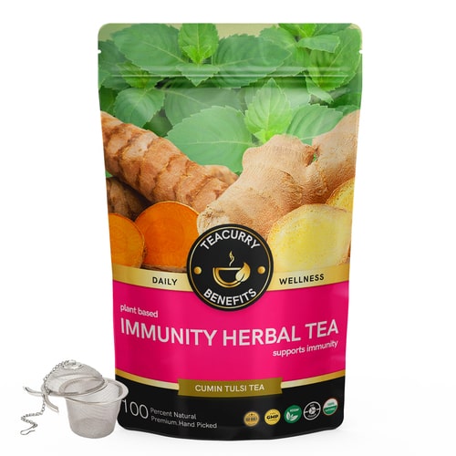 lose pouch with infuser of Immunity Herbal Tea