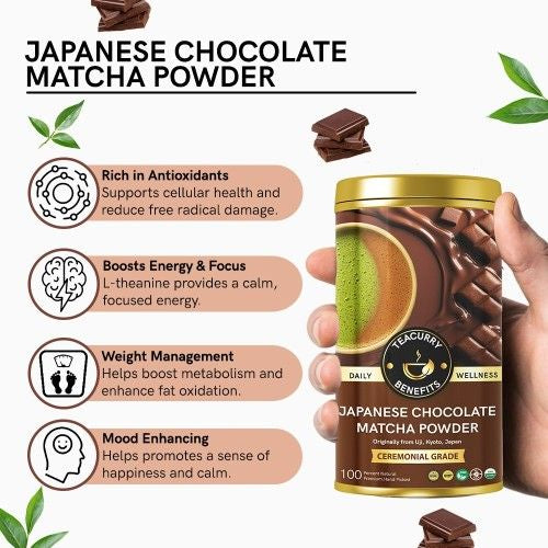 Teacurry Japanese Chocolate Matcha Benefits