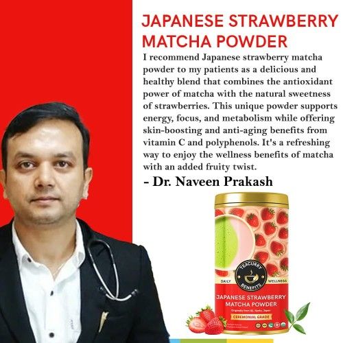 Teacurry Japanese Strawberry Matcha Powder Doctor Recommends