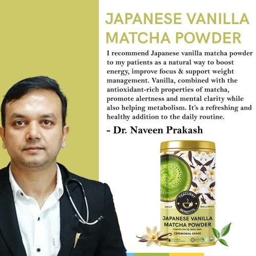 Teacurry Japanese Vanilla Matcha Powder Doctor Recommends