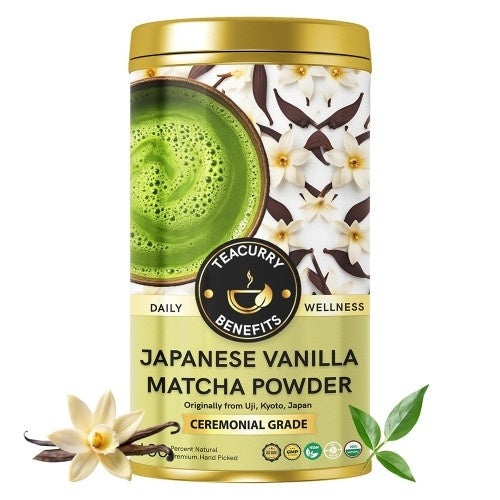 Teacurry Japanese Vanilla Matcha Powder Main Image