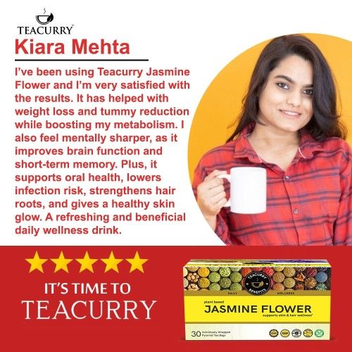 Teacurry Jasmine Tea Testimonial 