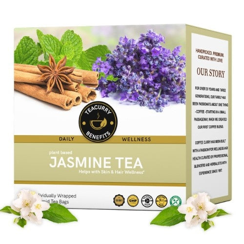 Teacurry Jasmine Tea 3D Box